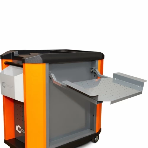 Тележка инструментальная ToollBox TBP-6 (оранжевая)