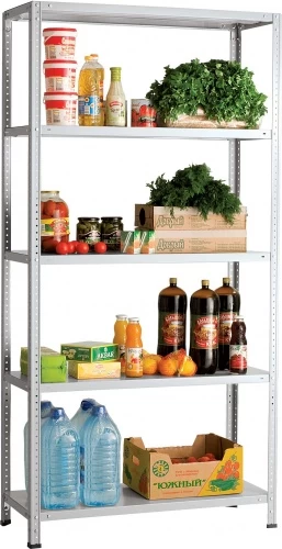 Стеллаж металлический Практик MS 120/60х20/4