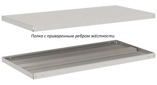 Стеллаж металлический Титан МС-750 2500x1200x300/4