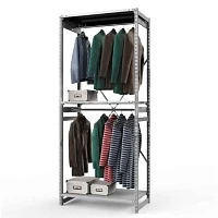 Стеллаж для одежды ТСУ 2/3 (2500х1060х500)